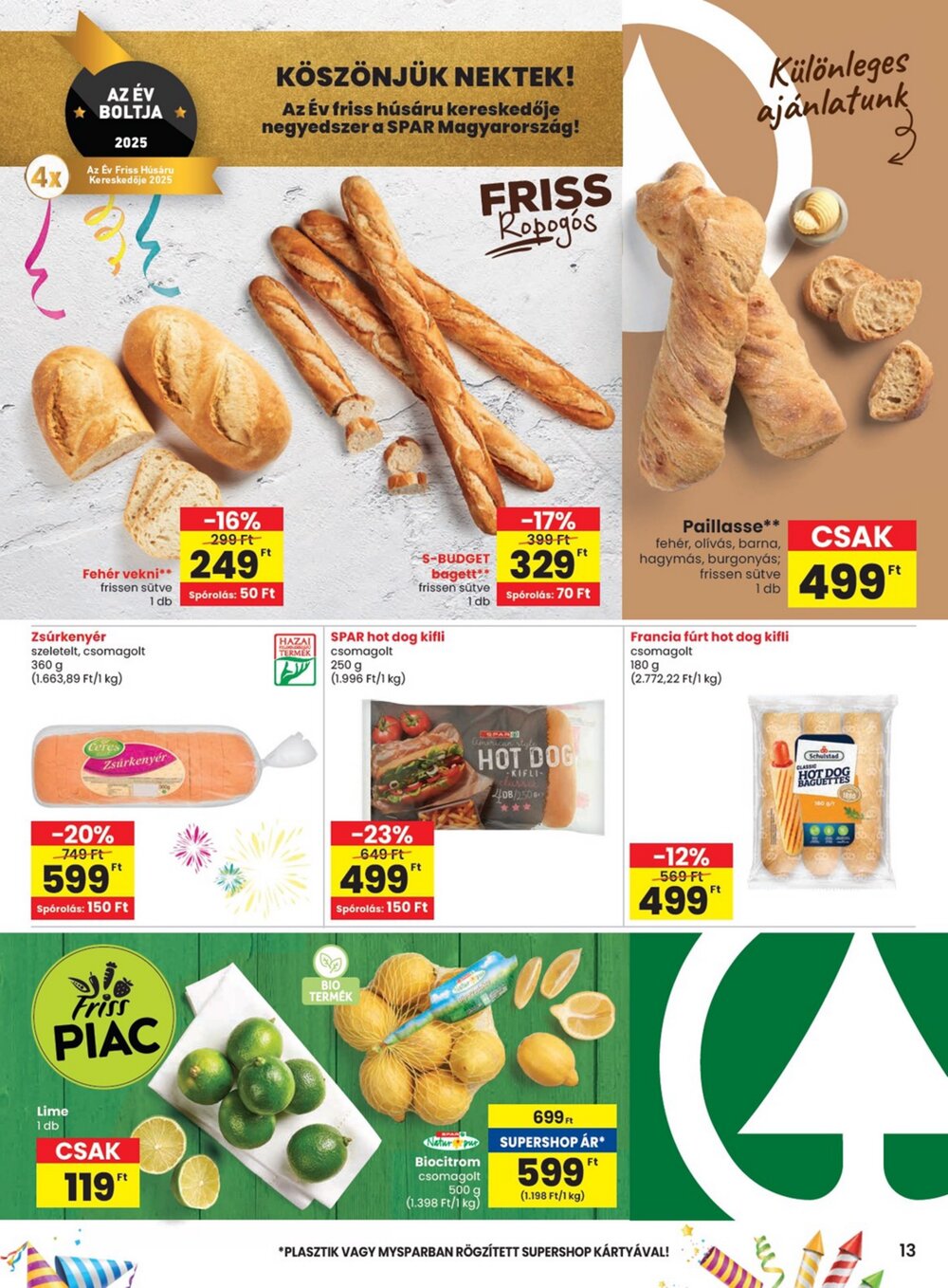 Spar akciós újság 2025.12.23-tól - 13. oldal.