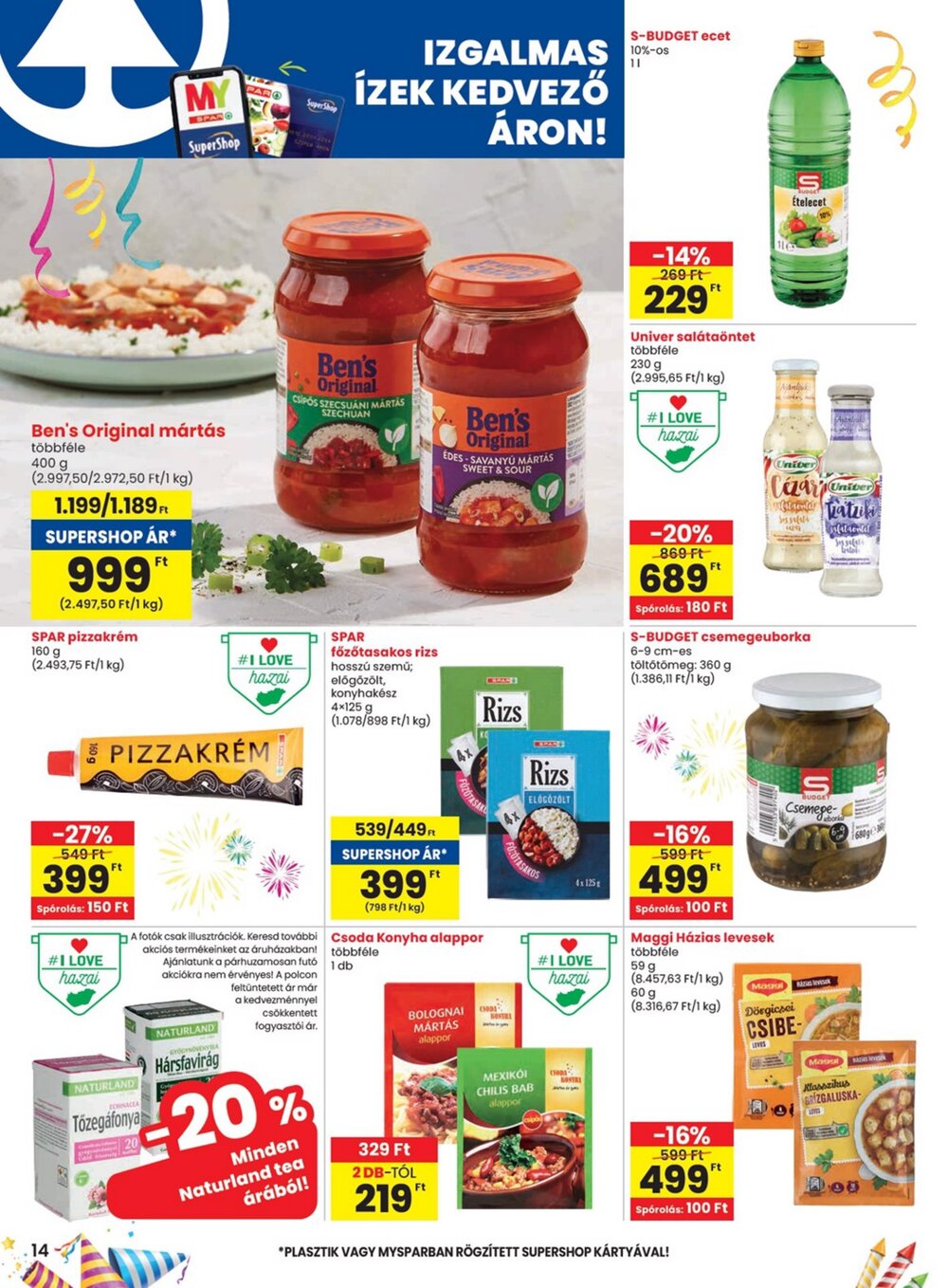 Spar akciós újság 2025.12.23-tól - 14. oldal.