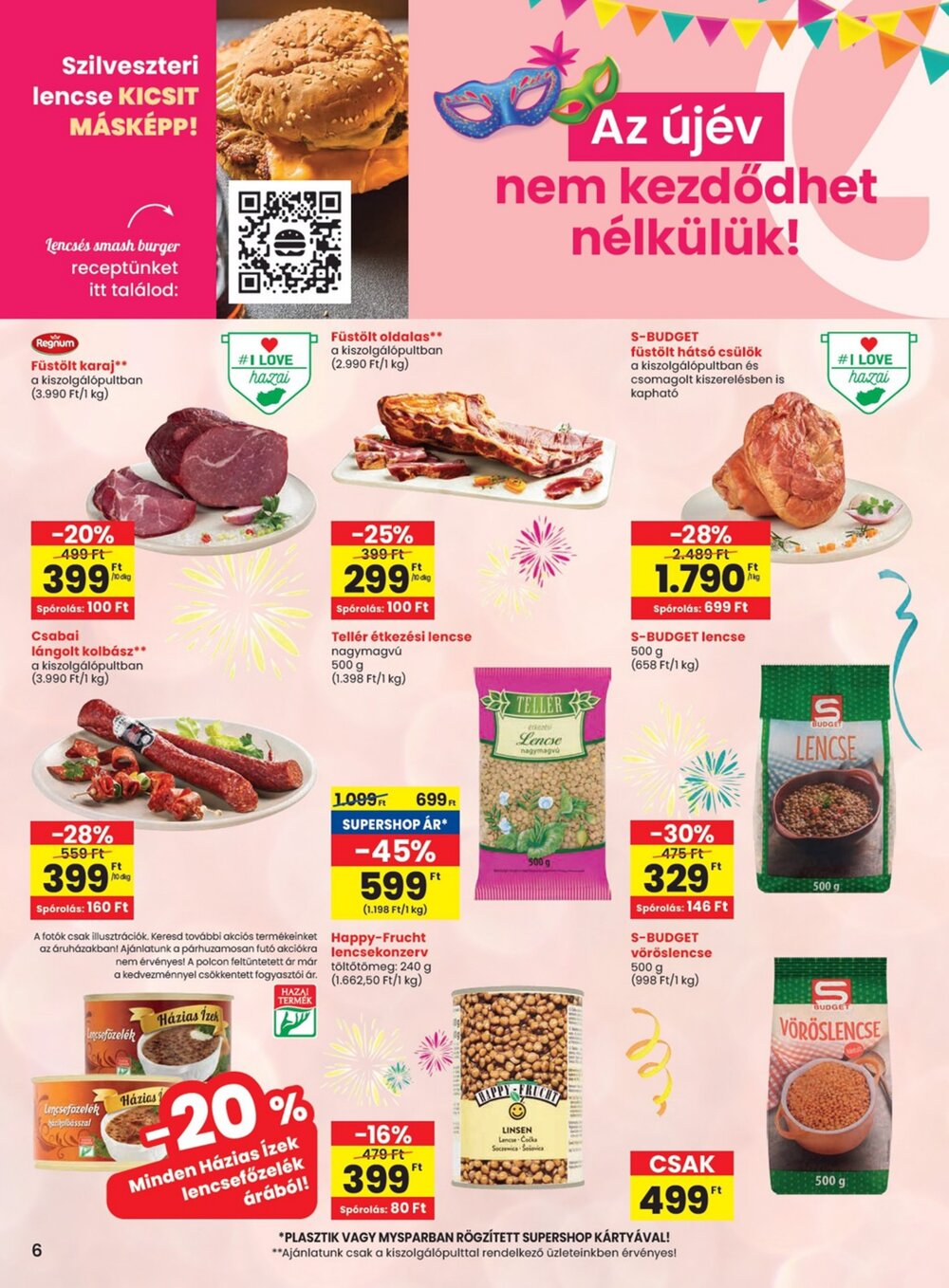 Spar akciós újság 2025.12.23-tól - 6. oldal.