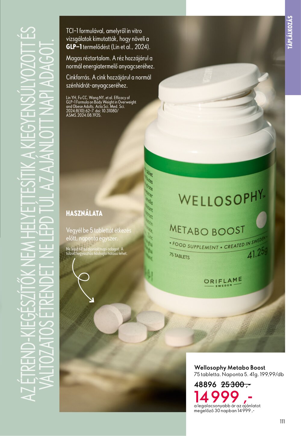 Oriflame akciós újság 2025.12.24-től - 111. oldal.