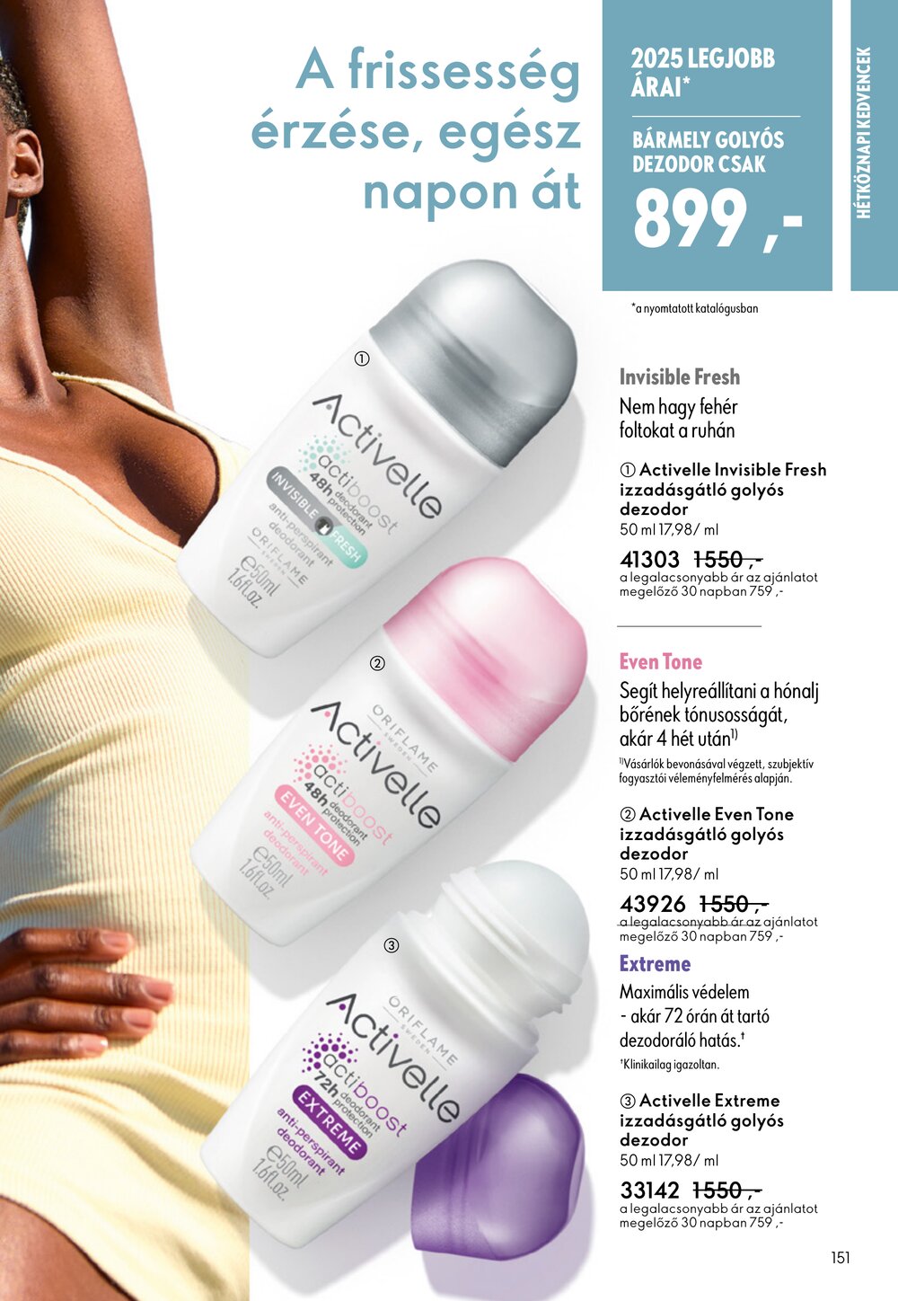Oriflame akciós újság 2025.12.24-től - 151. oldal.