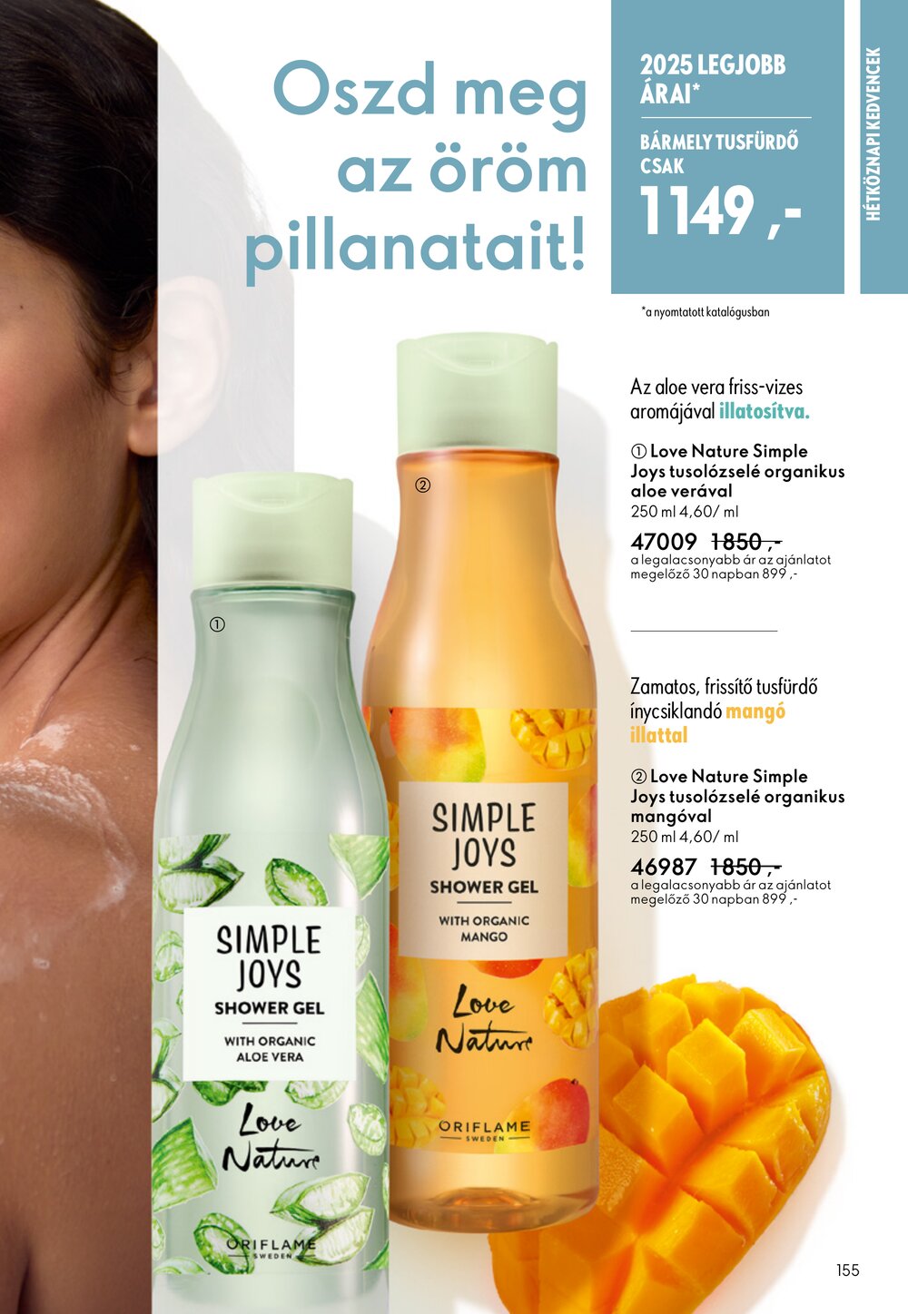Oriflame akciós újság 2025.12.24-től - 155. oldal.