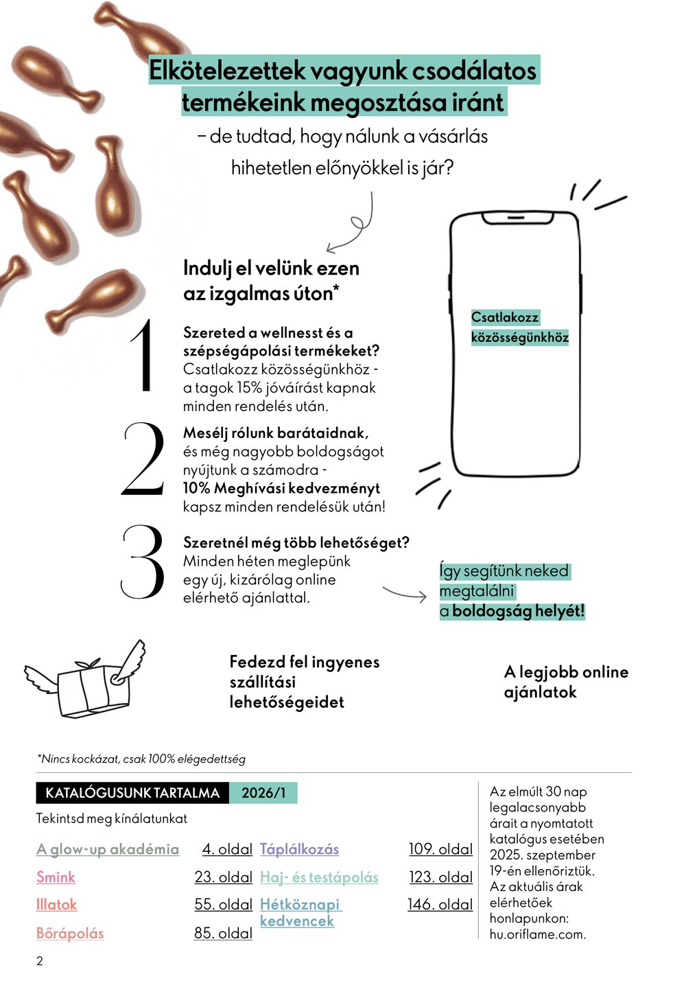 Oriflame akciós újság 2025.12.24-től - 2. oldal.