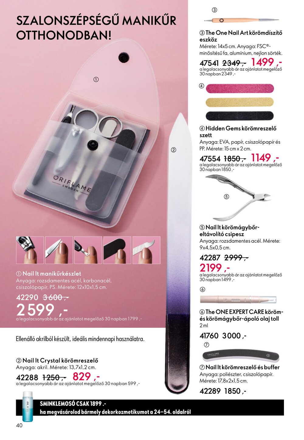 Oriflame akciós újság 2025.12.24-től - 40. oldal.