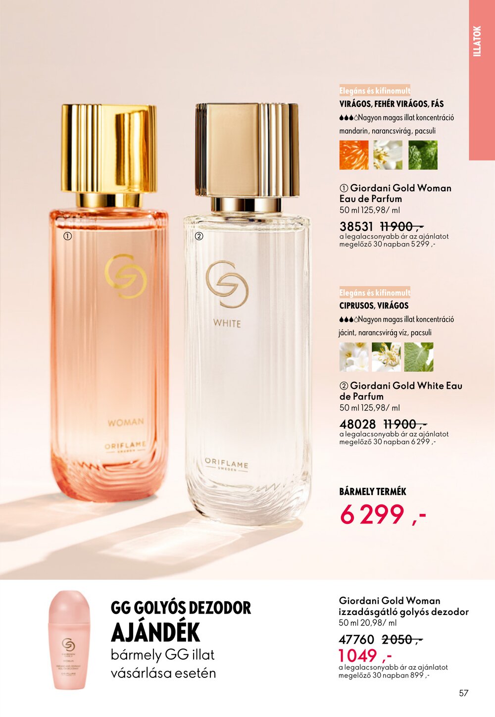 Oriflame akciós újság 2025.12.24-től - 57. oldal.