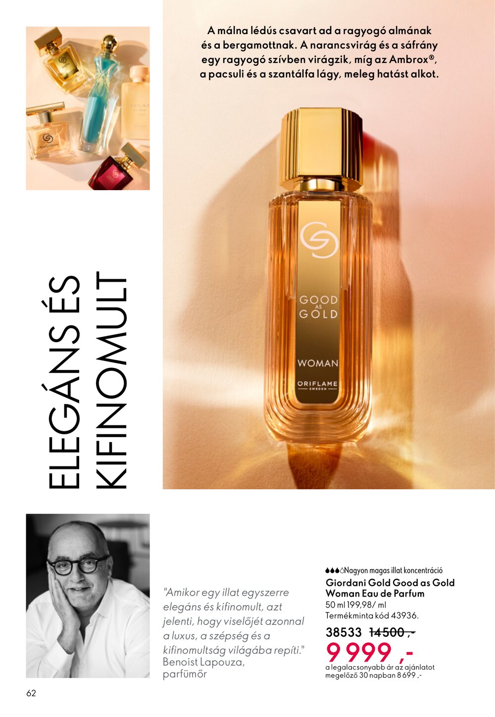 Oriflame akciós újság 2025.12.24-től - 62. oldal.
