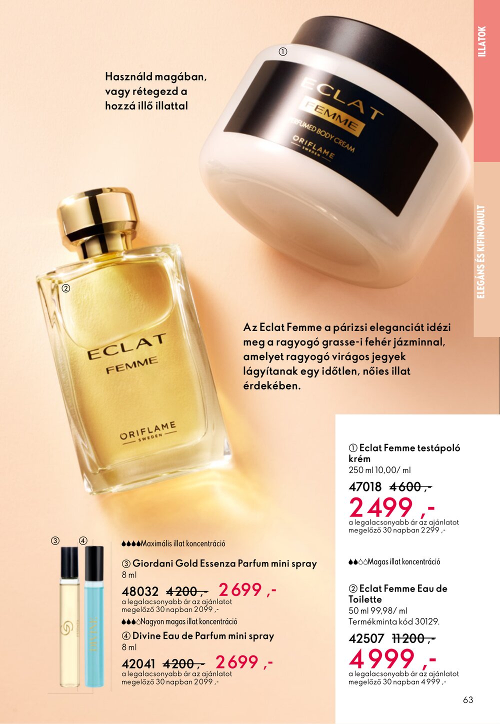 Oriflame akciós újság 2025.12.24-től - 63. oldal.