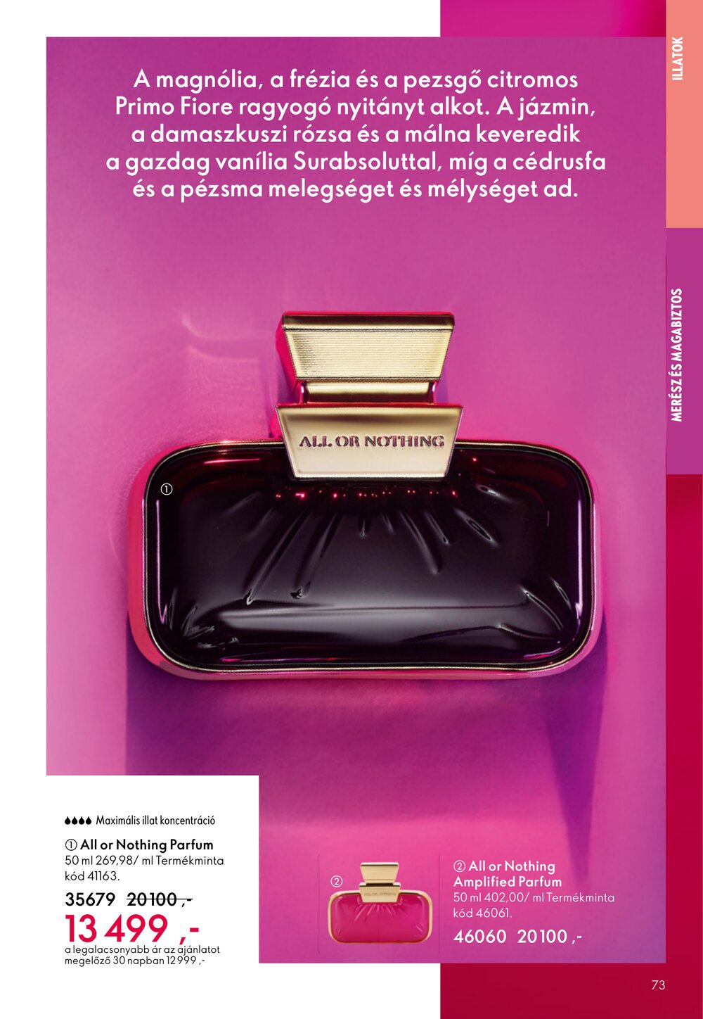 Oriflame akciós újság 2025.12.24-től - 73. oldal.