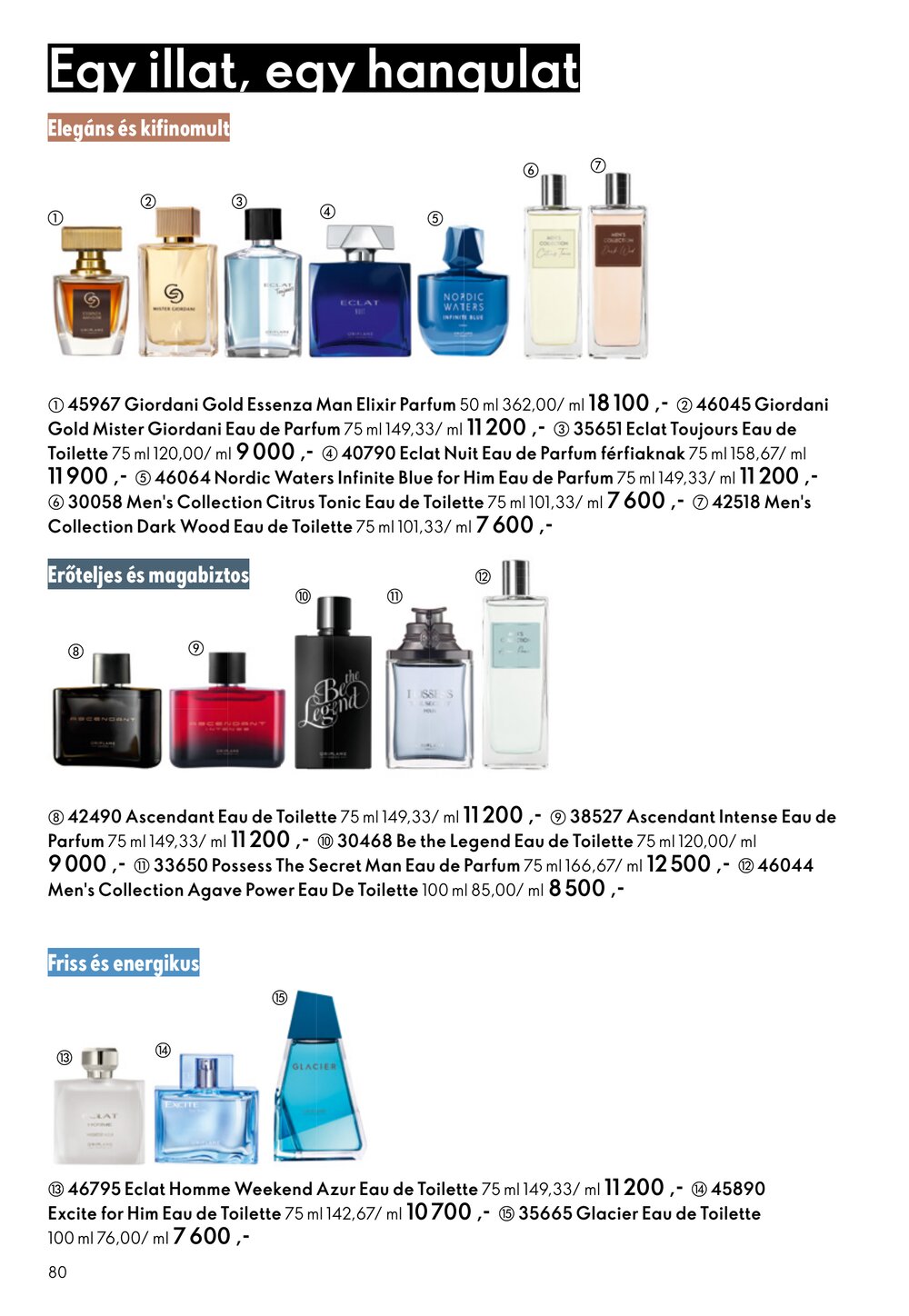 Oriflame akciós újság 2025.12.24-től - 80. oldal.