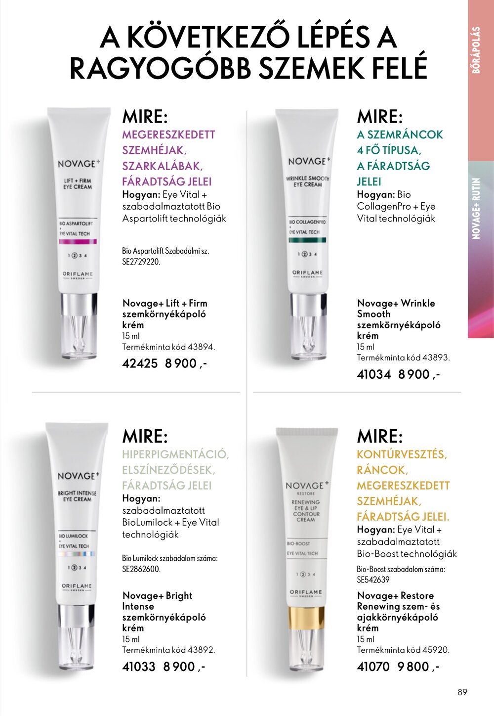 Oriflame akciós újság 2025.12.24-től - 89. oldal.