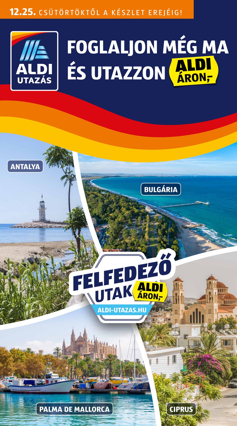 Aldi akciós újság 2025.12.25-től - 1. oldal.