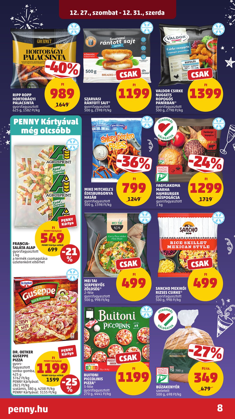 Penny Market akciós újság 2025.12.27-től - 12. oldal.