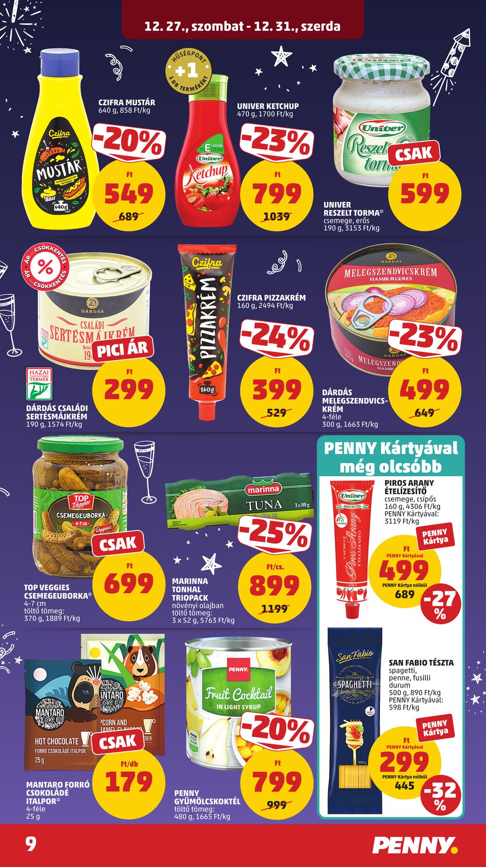 Penny Market akciós újság 2025.12.27-től - 13. oldal.