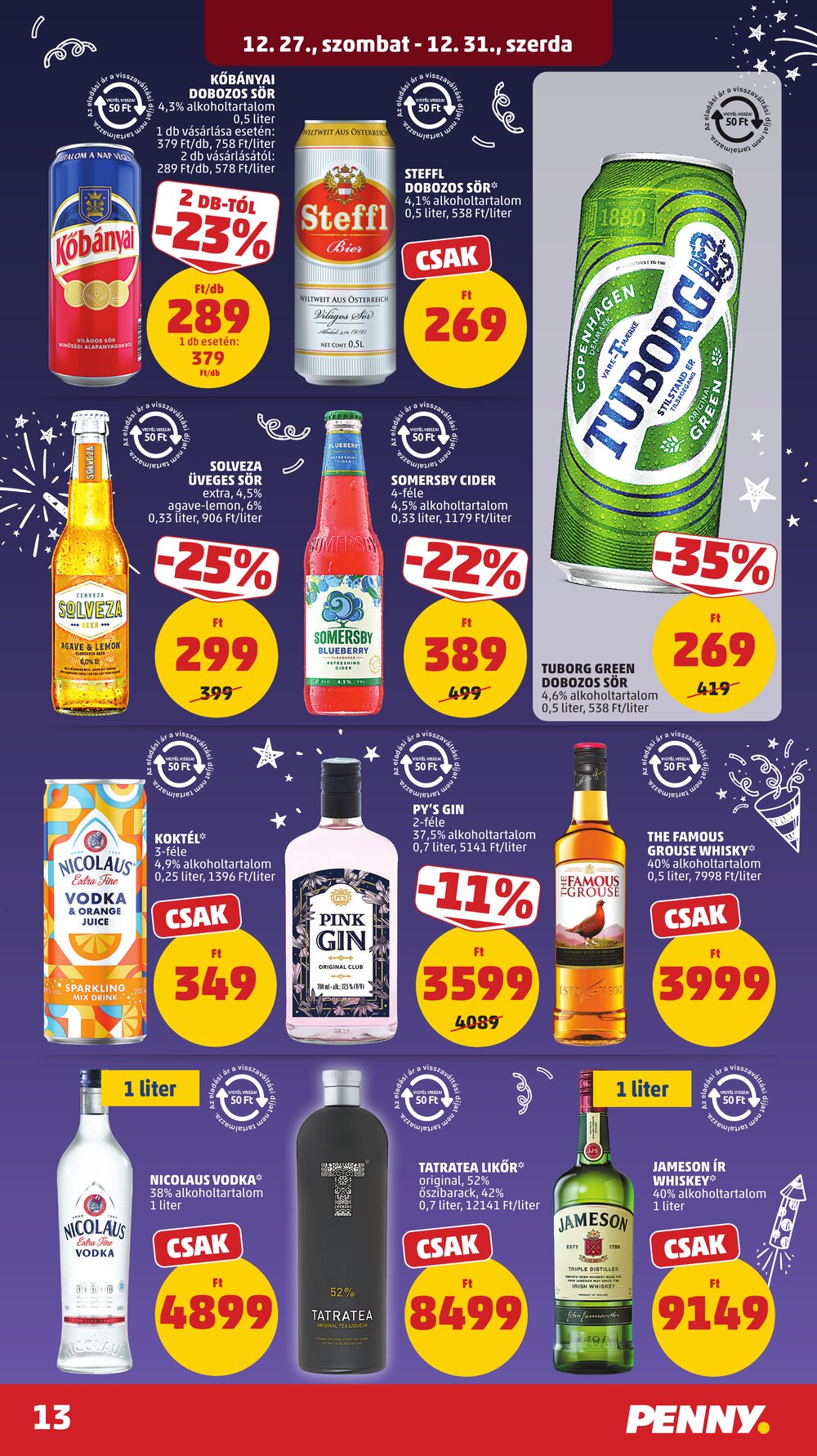Penny Market akciós újság 2025.12.27-től - 17. oldal.