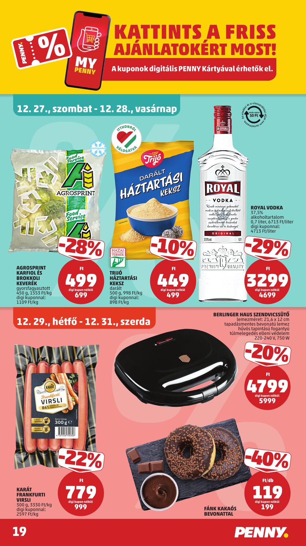 Penny Market akciós újság 2025.12.27-től - 23. oldal.