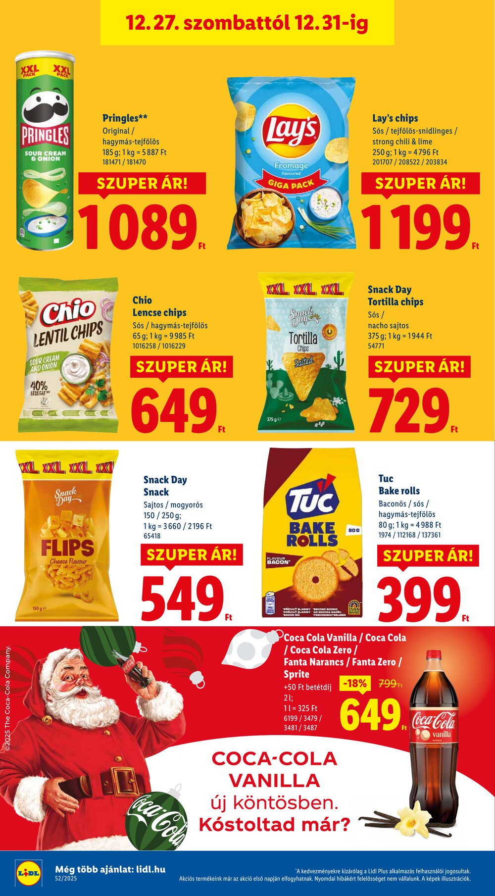 Lidl akciós újság 2025.12.27-től - 12. oldal.