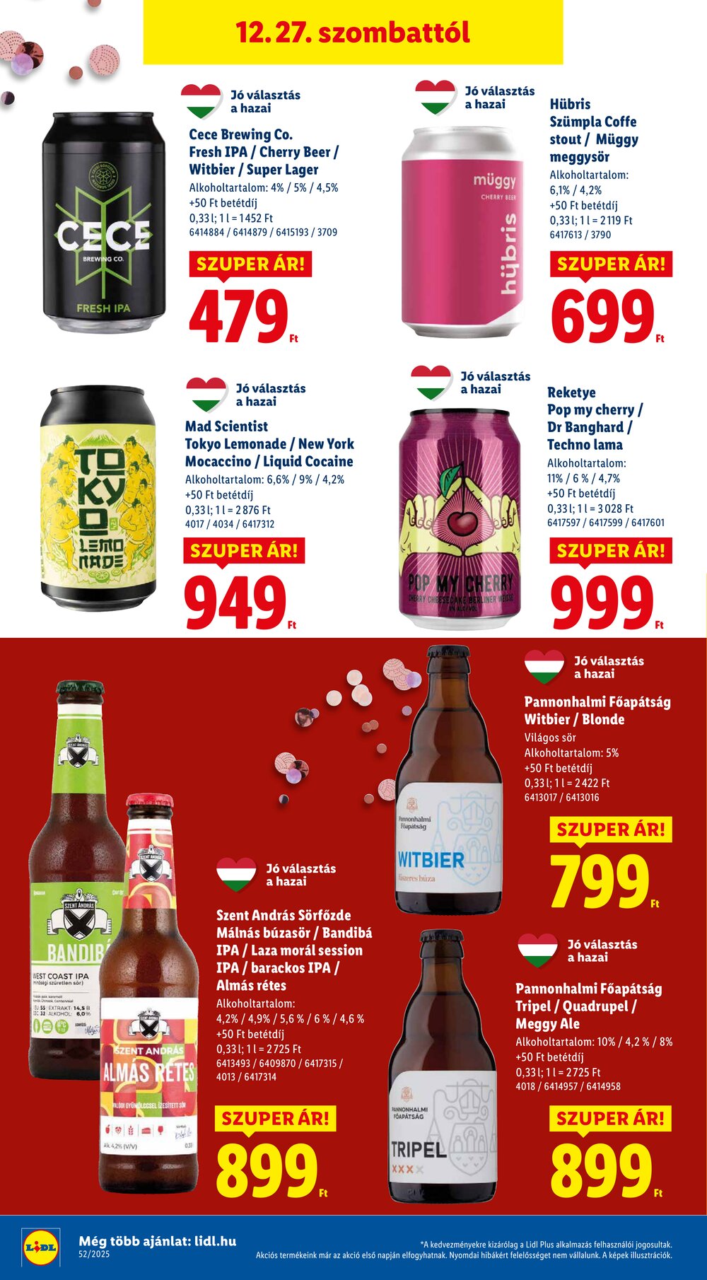 Lidl akciós újság 2025.12.27-től - 16. oldal.