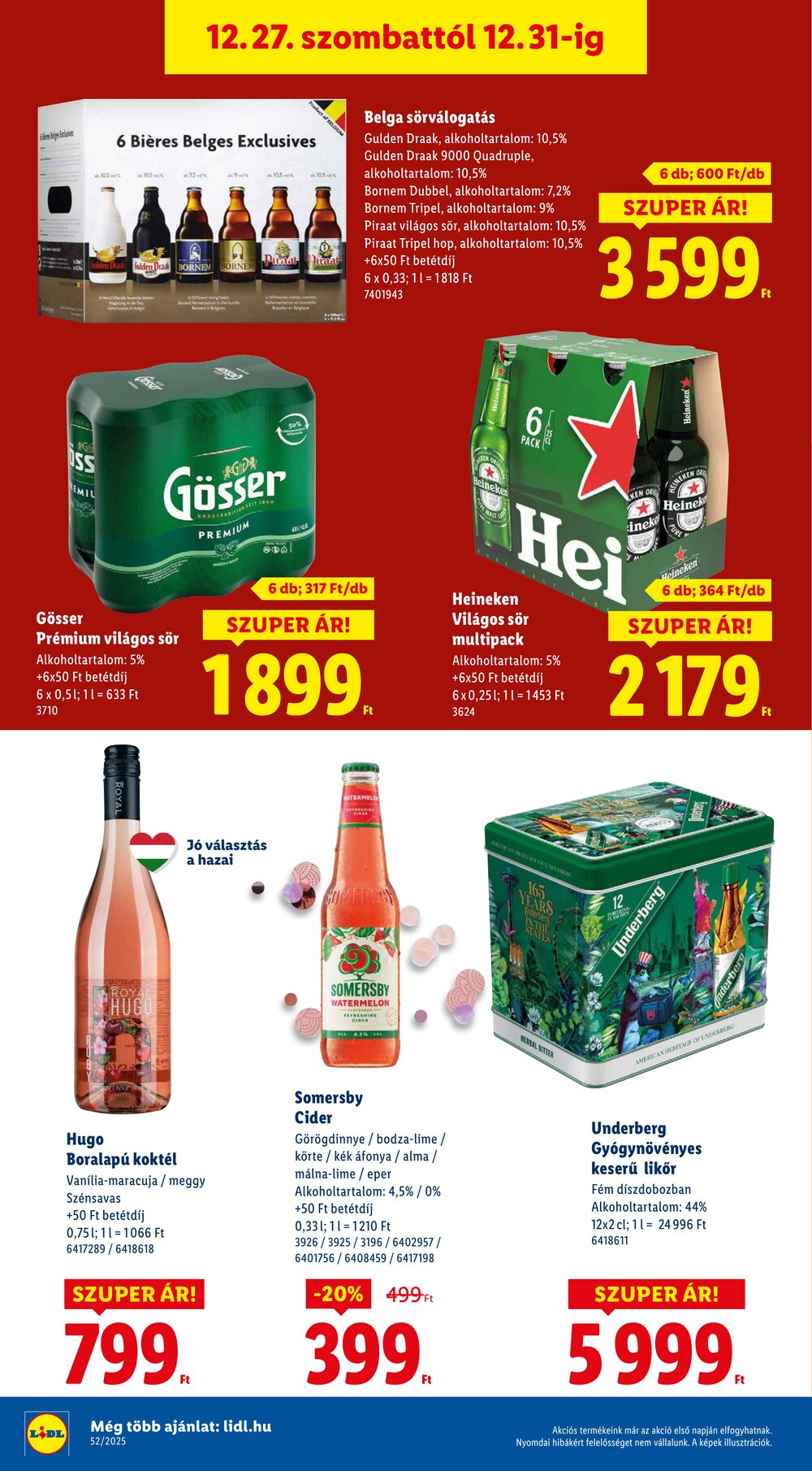 Lidl akciós újság 2025.12.27-től - 18. oldal.