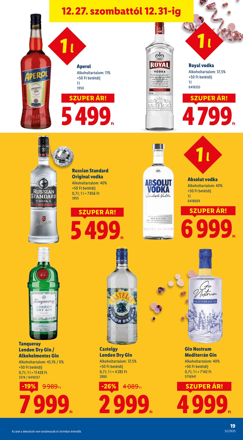 Lidl akciós újság 2025.12.27-től - 19. oldal.