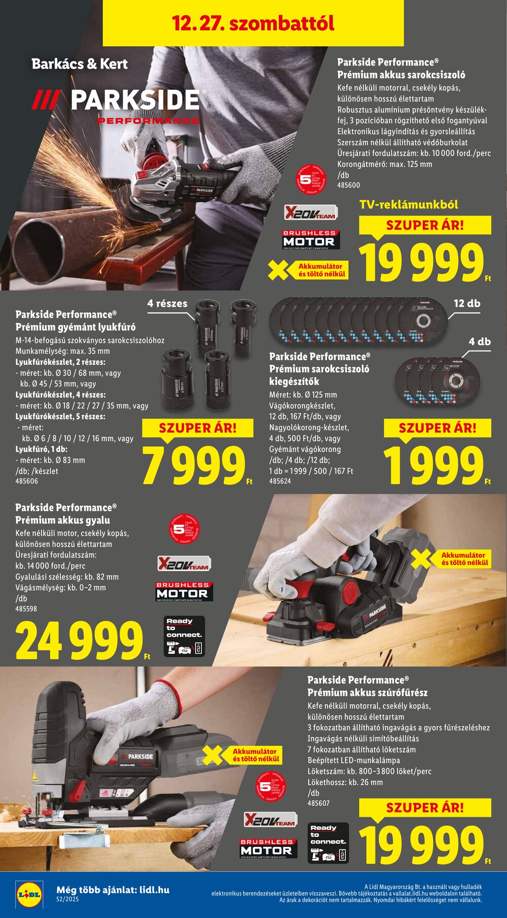 Lidl akciós újság 2025.12.27-től - 30. oldal.