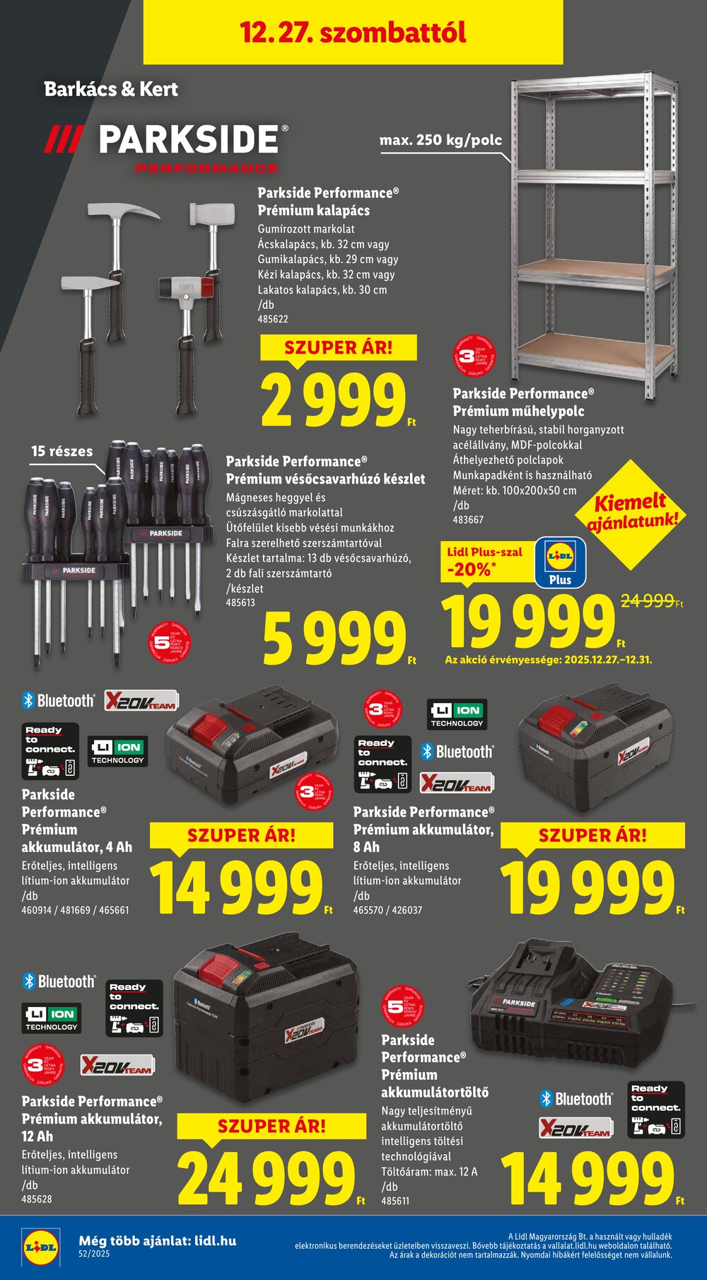 Lidl akciós újság 2025.12.27-től - 32. oldal.