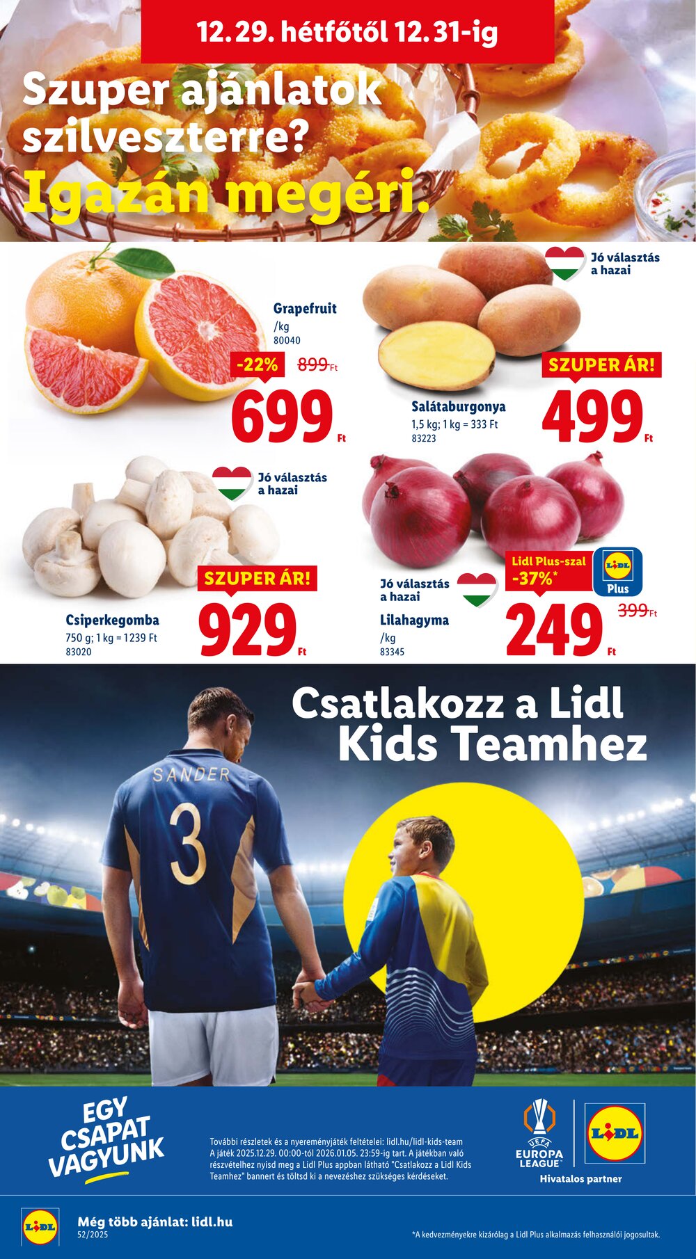 Lidl akciós újság 2025.12.27-től - 44. oldal.