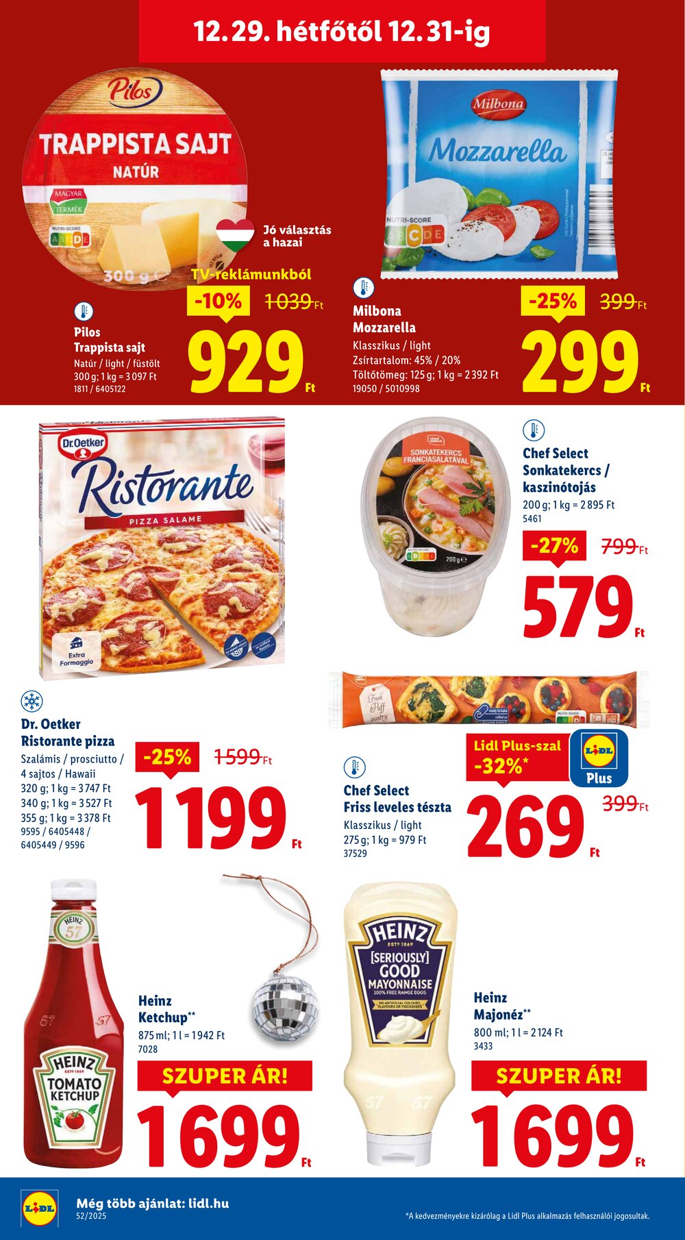 Lidl akciós újság 2025.12.27-től - 46. oldal.