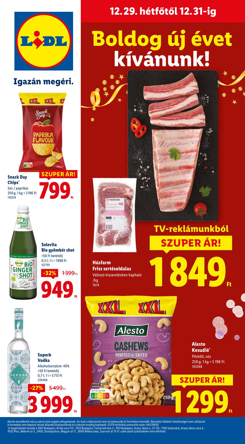 Lidl akciós újság 2025.12.27-től - 48. oldal.