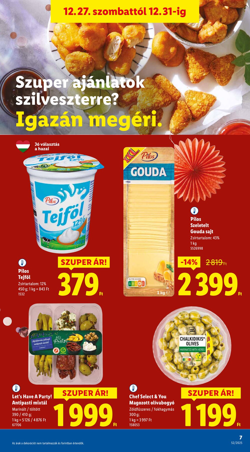 Lidl akciós újság 2025.12.27-től - 7. oldal.