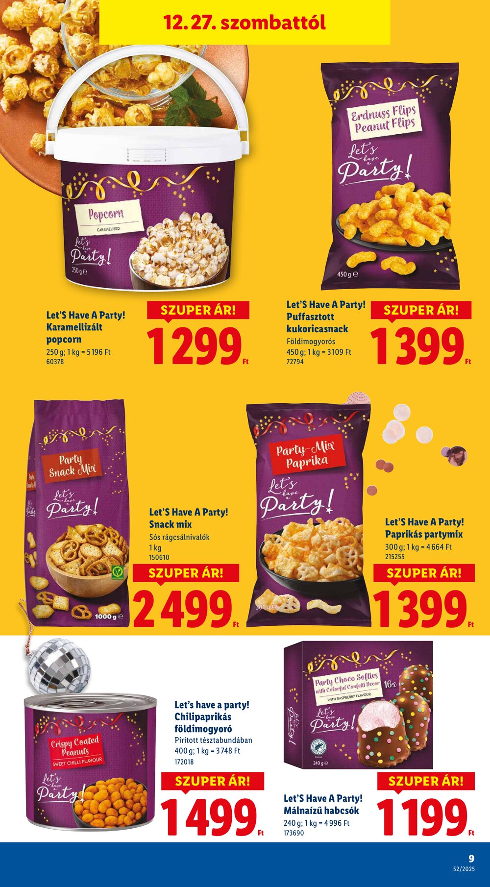 Lidl akciós újság 2025.12.27-től - 9. oldal.