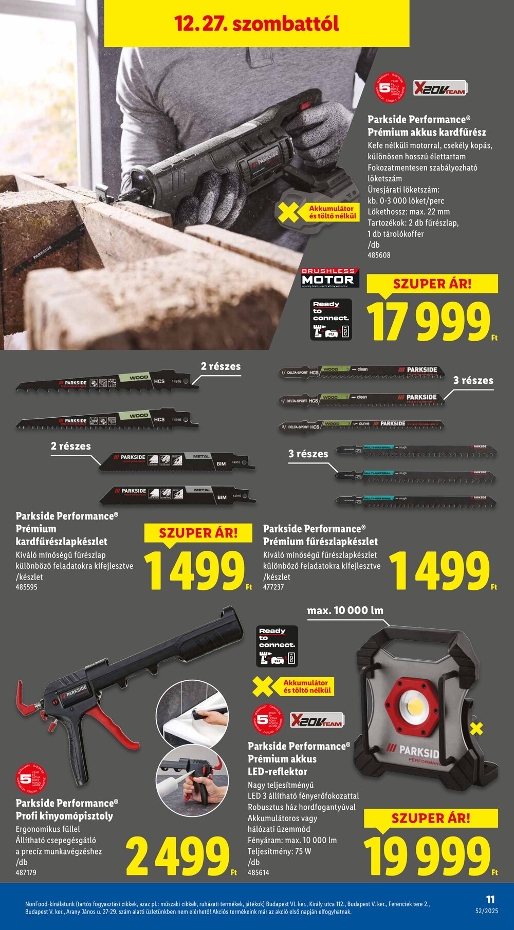 Lidl akciós újság 2025.12.27-től - 11. oldal.