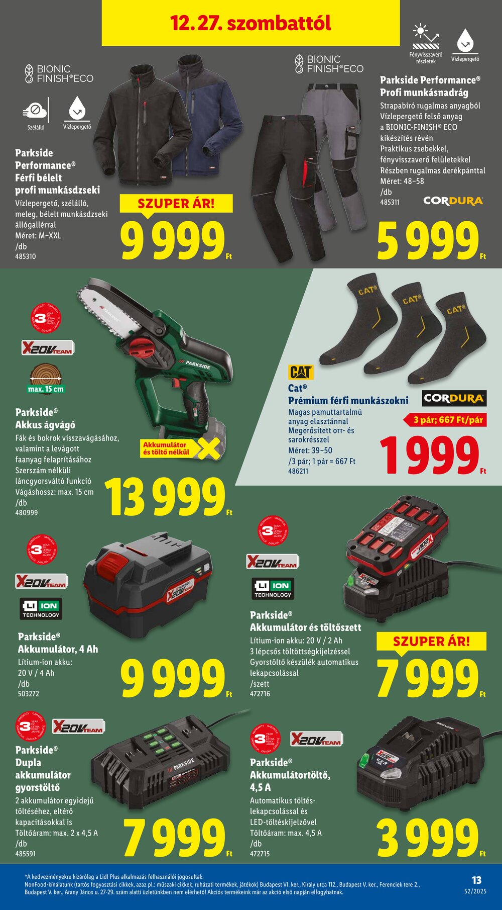 Lidl akciós újság 2025.12.27-től - 13. oldal.