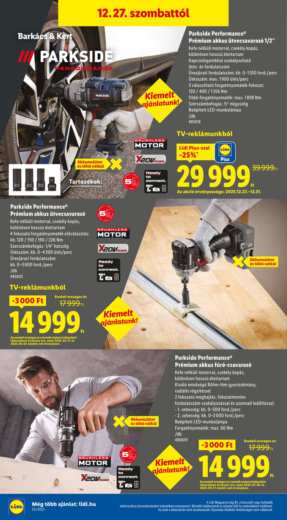 Lidl akciós újság 2025.12.27-től - 8. oldal.