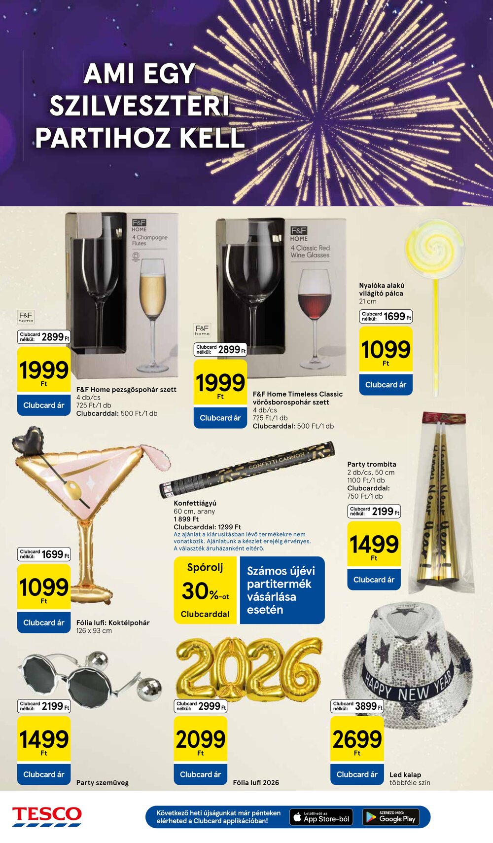 Tesco akciós újság 2025.12.27-től - 10. oldal.