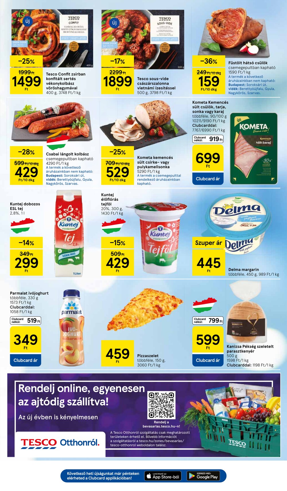 Tesco akciós újság 2025.12.27-től - 3. oldal.