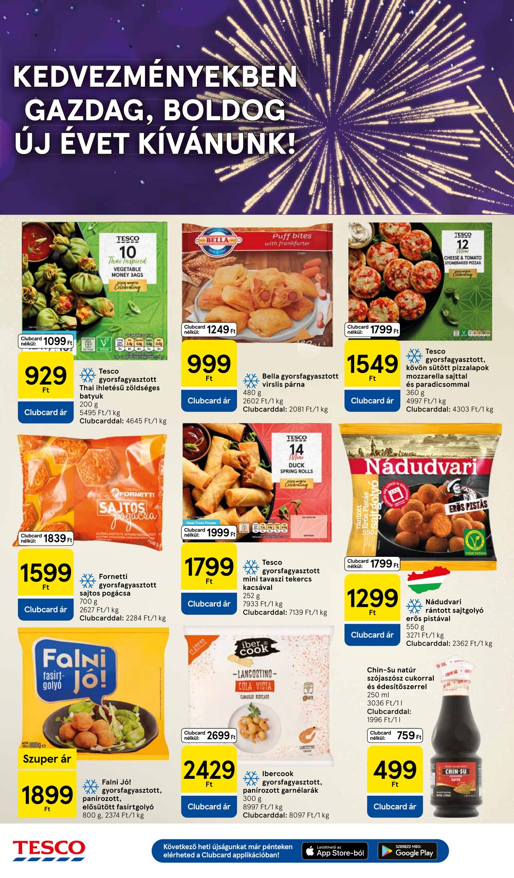 Tesco akciós újság 2025.12.27-től - 6. oldal.