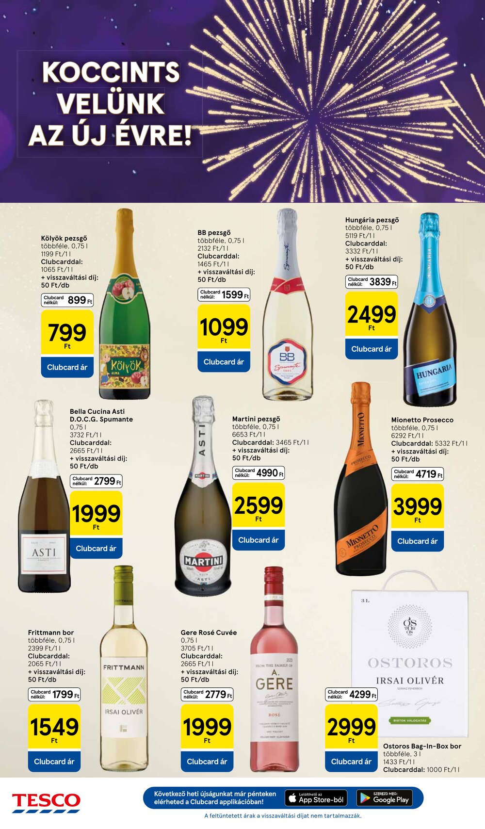 Tesco akciós újság 2025.12.27-től - 8. oldal.