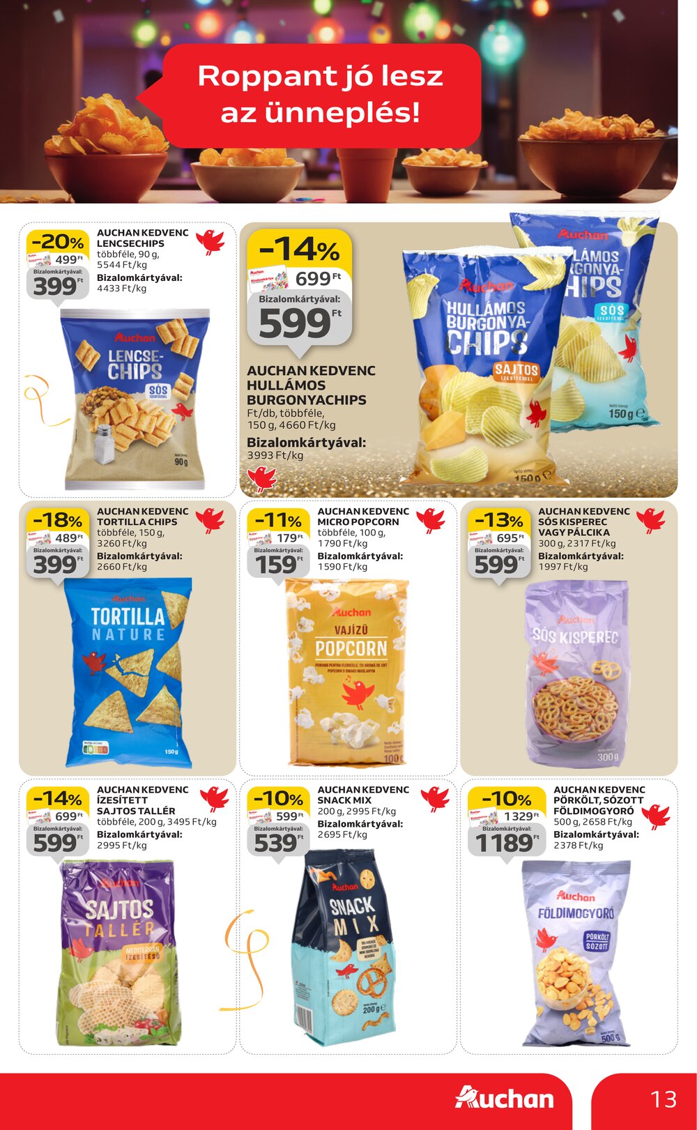 Auchan akciós újság 2025.12.27-től - 13. oldal.
