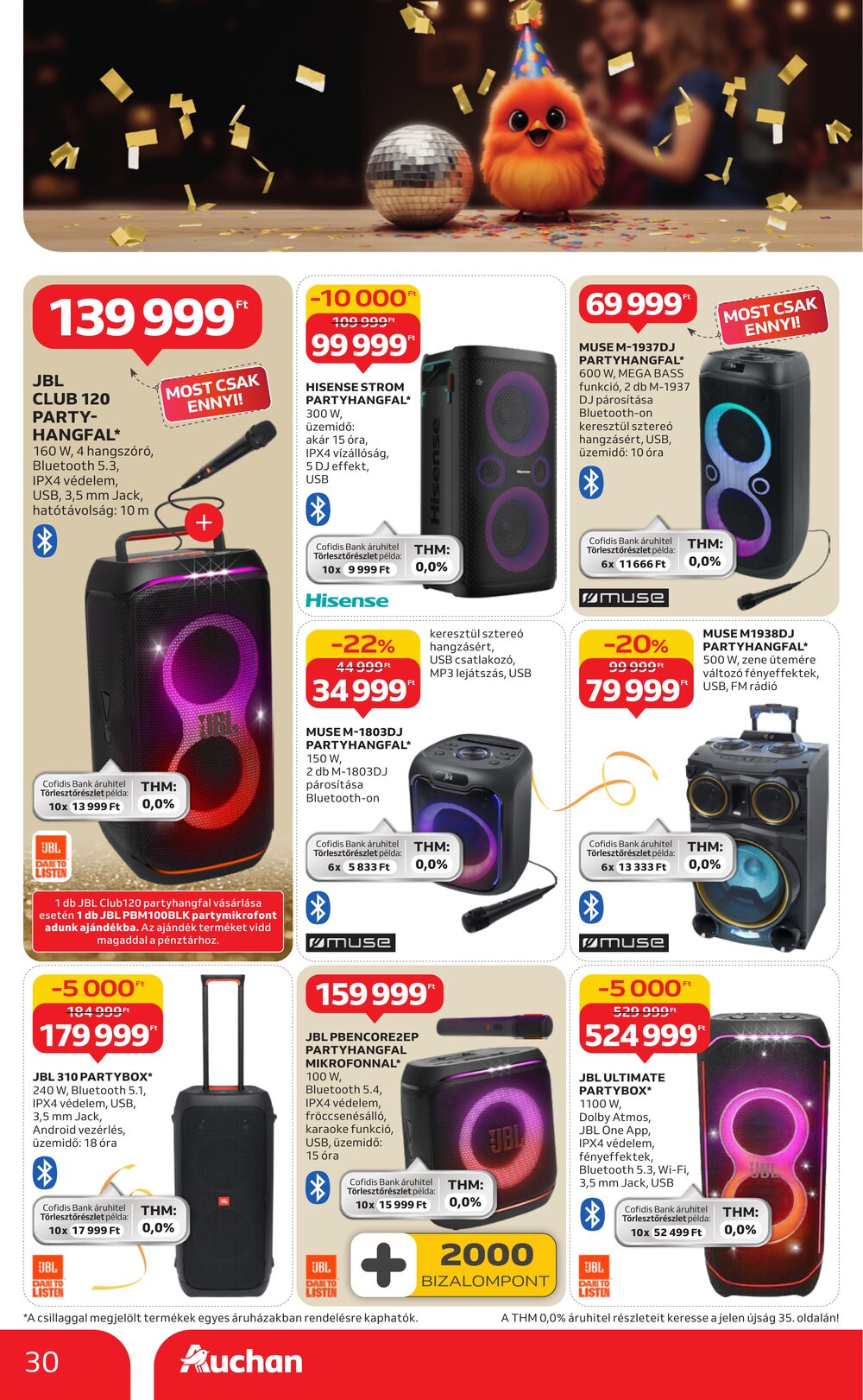 Auchan akciós újság 2025.12.27-től - 30. oldal.