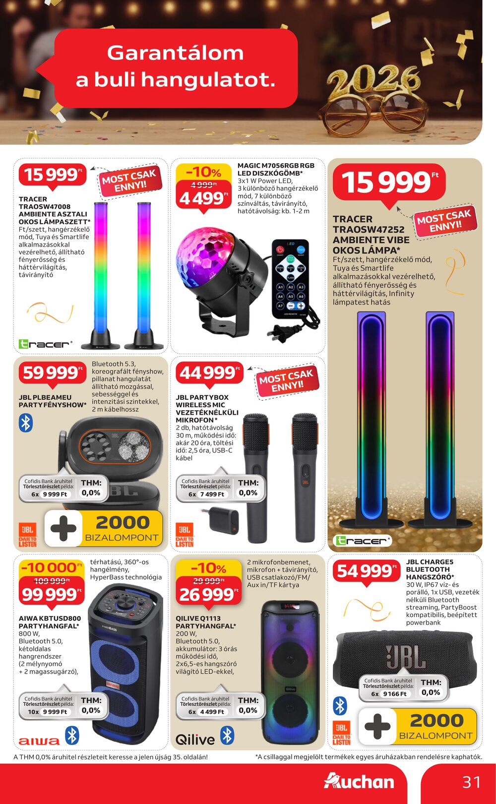 Auchan akciós újság 2025.12.27-től - 31. oldal.