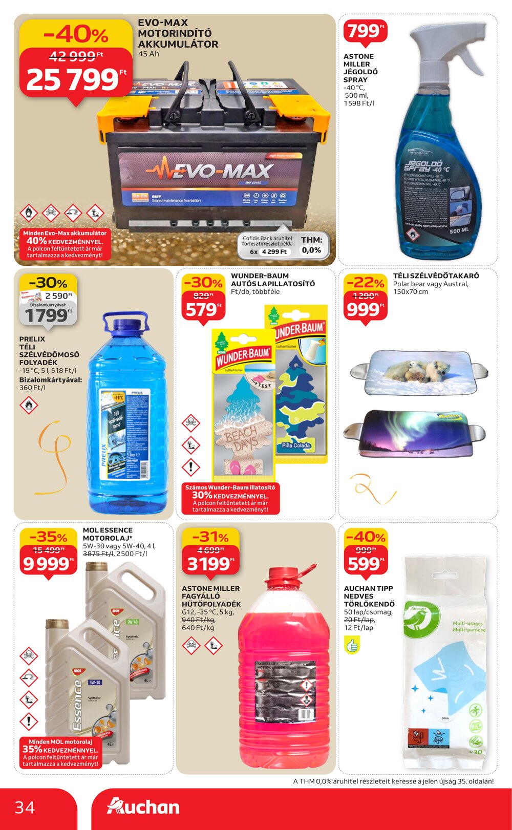 Auchan akciós újság 2025.12.27-től - 34. oldal.
