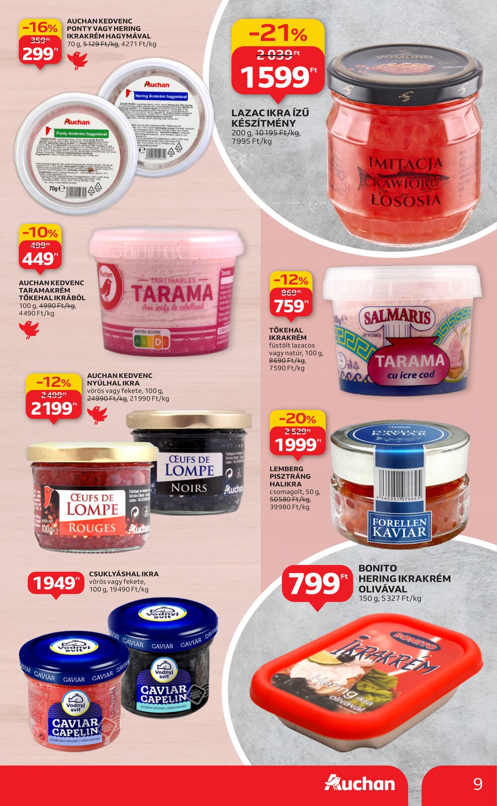 Auchan akciós újság 2025.12.27-től - 9. oldal.