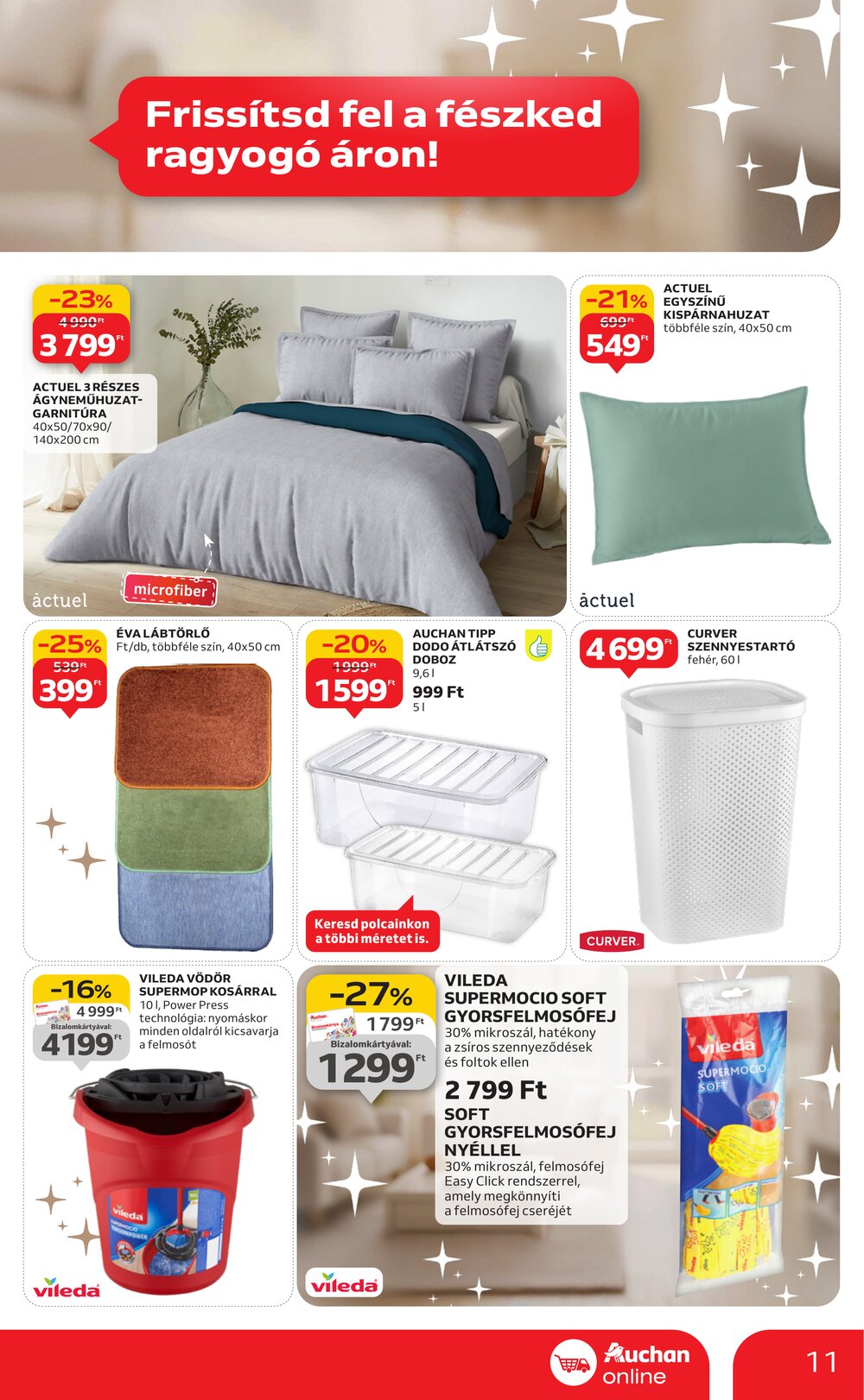 Auchan akciós újság 2025.12.27-től - 11. oldal.