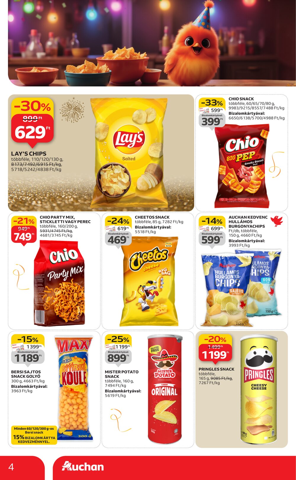 Auchan akciós újság 2025.12.27-től - 4. oldal.