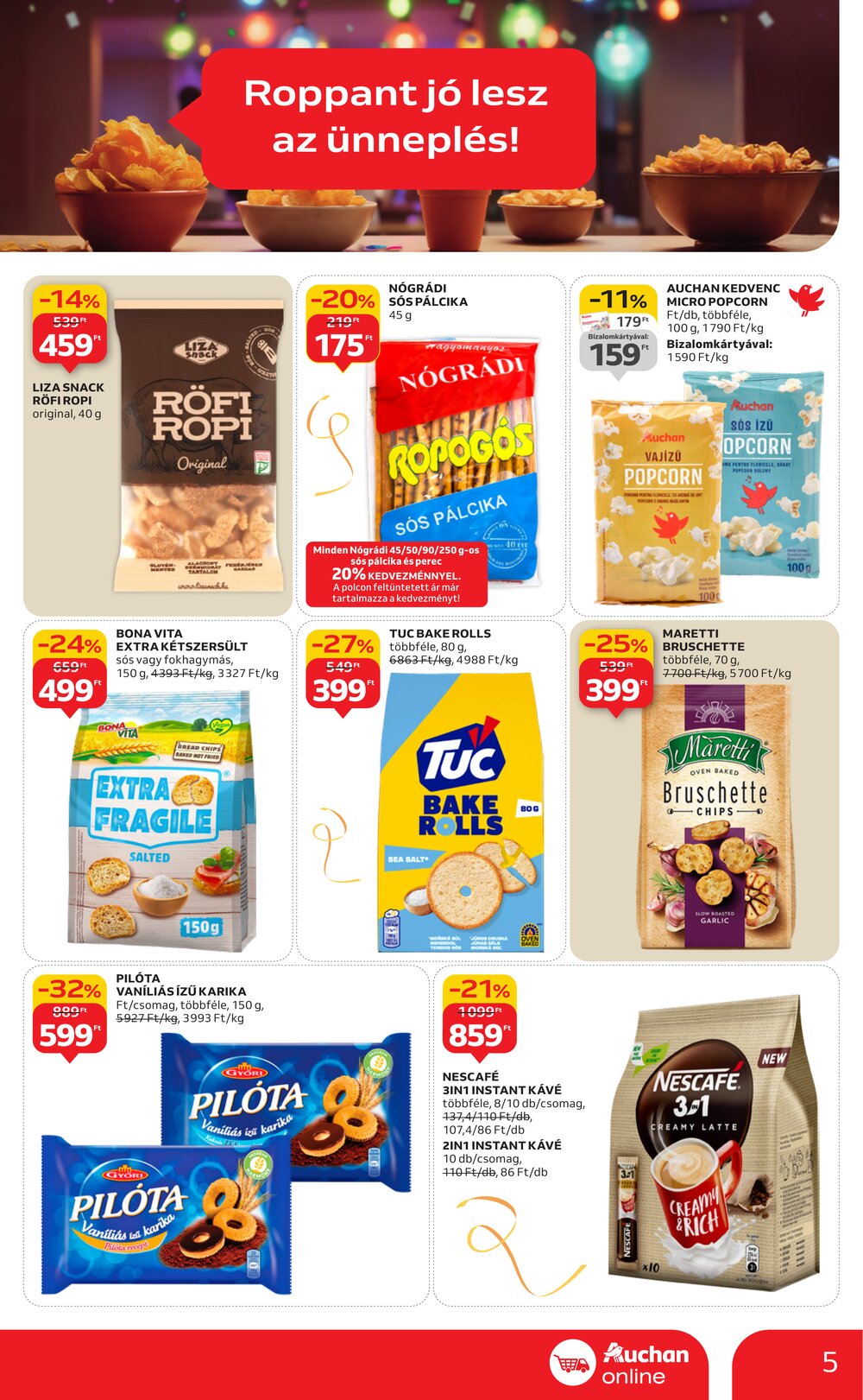 Auchan akciós újság 2025.12.27-től - 5. oldal.