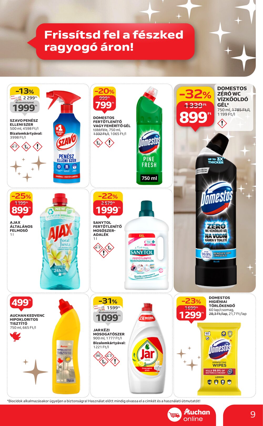 Auchan akciós újság 2025.12.27-től - 9. oldal.