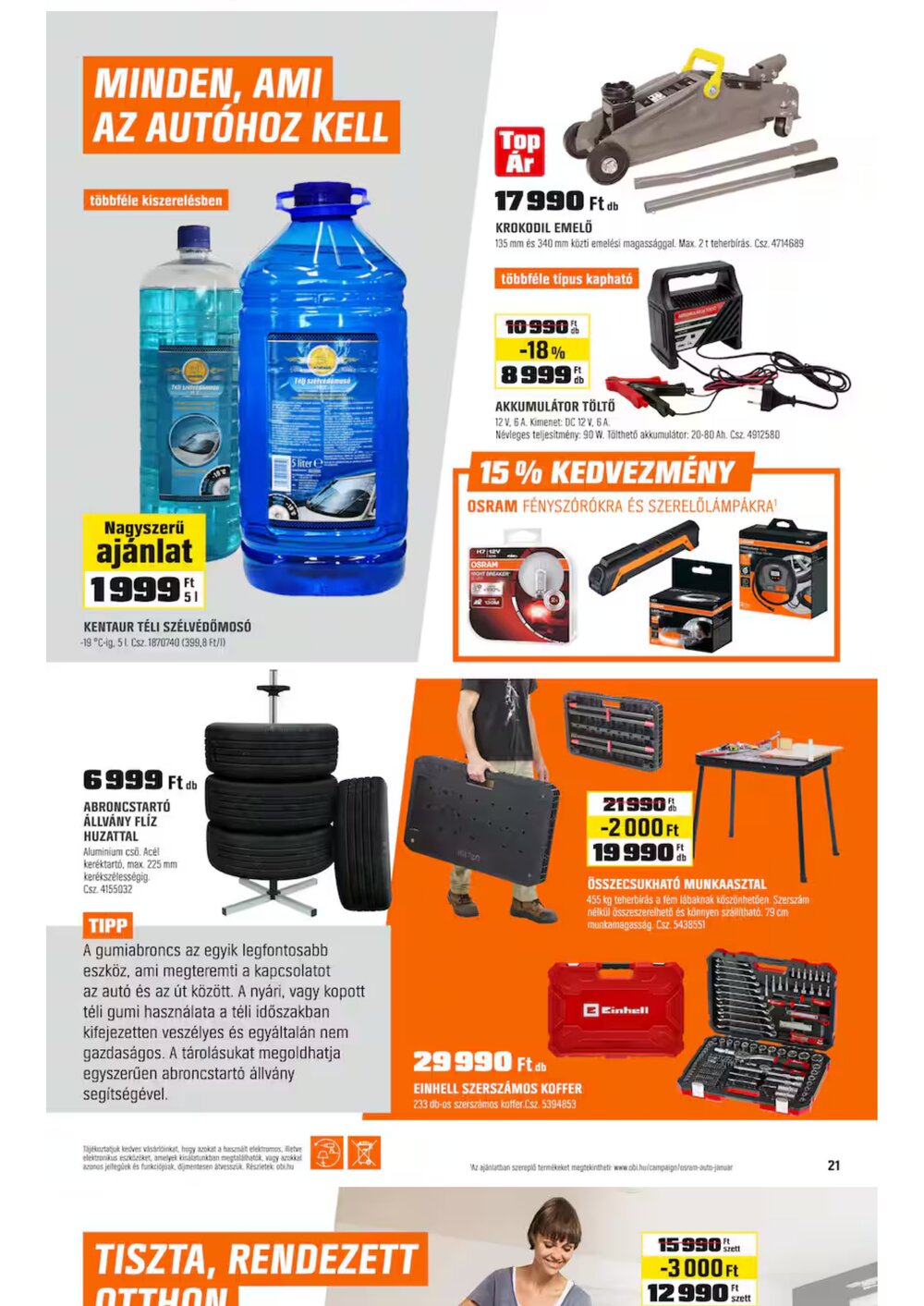 OBI akciós újság 2025.12.30-tól - 19. oldal.