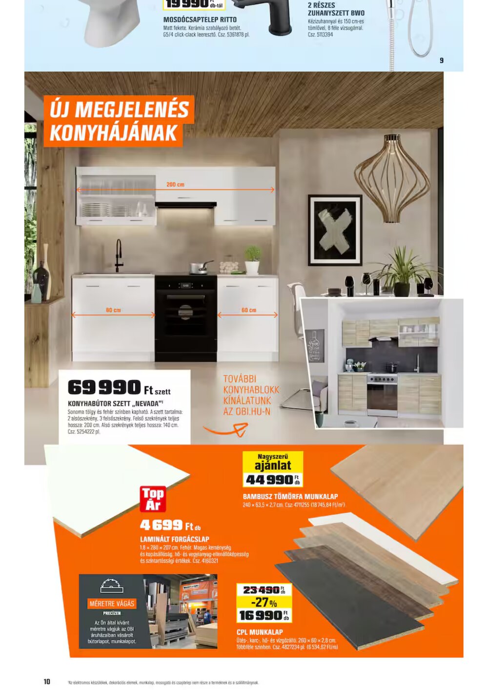 OBI akciós újság 2025.12.30-tól - 9. oldal.
