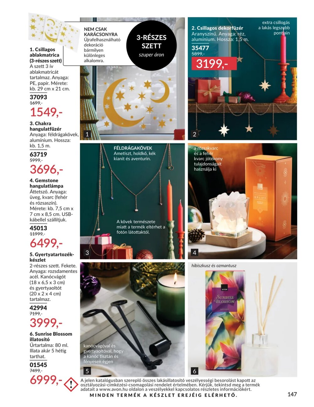 Avon akciós újság 2026.01.01-től - 147. oldal.