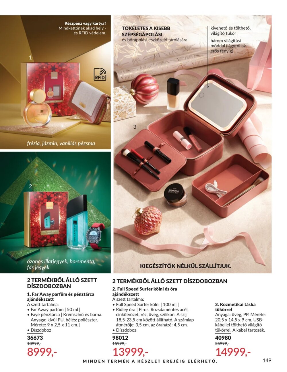 Avon akciós újság 2026.01.01-től - 149. oldal.